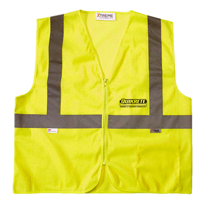 Xtreme Visibility Value Class 2 Zip Mesh Vest 8581