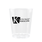 9 OZ CLEAR FLUTED PLASTIC CUP